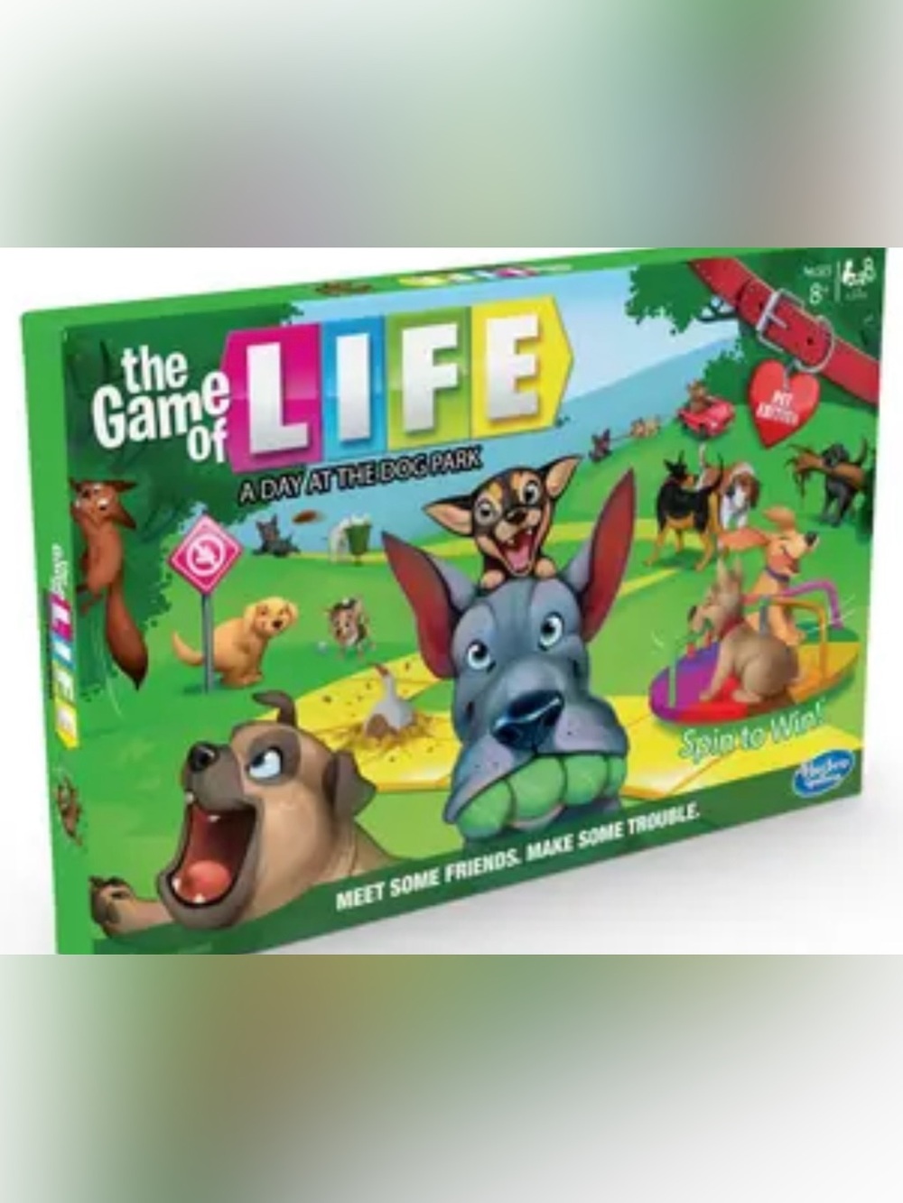 The Game of LIFE: A Day at the Dog Park – Pet Edition – Brand New Factory Sealed